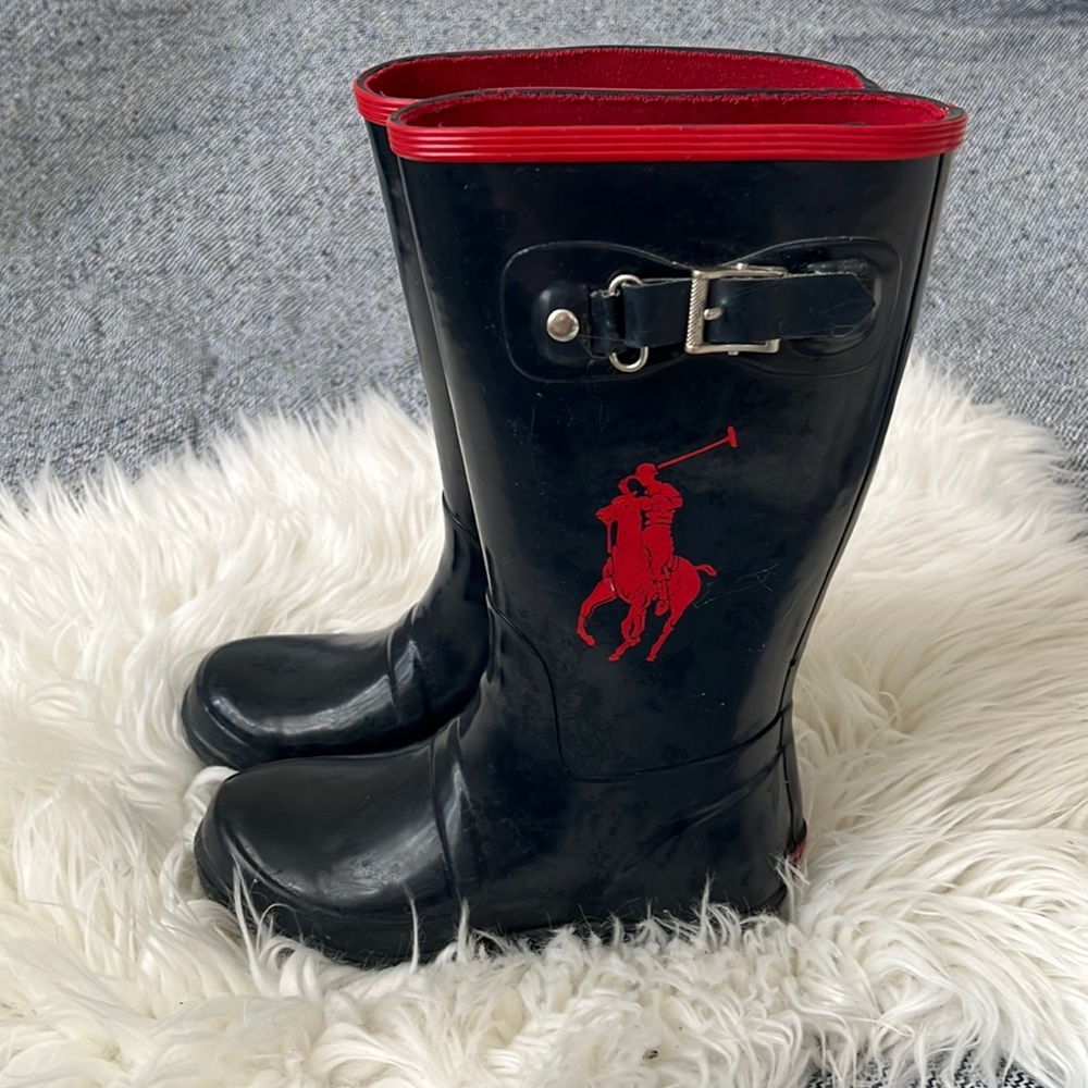Ralph Lauren rain boots (boy US size 12)
